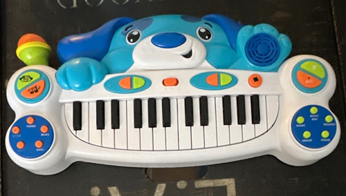 Blue dog shaped - blue, kids